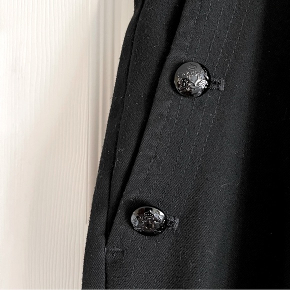 Banana Republic Logan Sailor Trouser in Black Luxe Brushed Twill Pants (size 8) - Picture 6 of 16